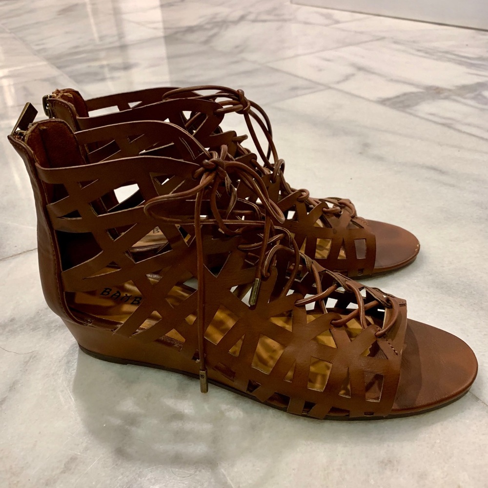 Bamboo Heel Sandals